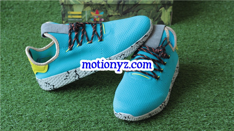 Adidas X Pharrell Williams Tennis Hu Lake Blue
